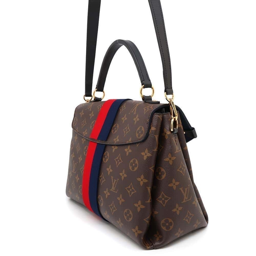 Louis Vuitton Georges Handbag Monogram Shoulder Bag